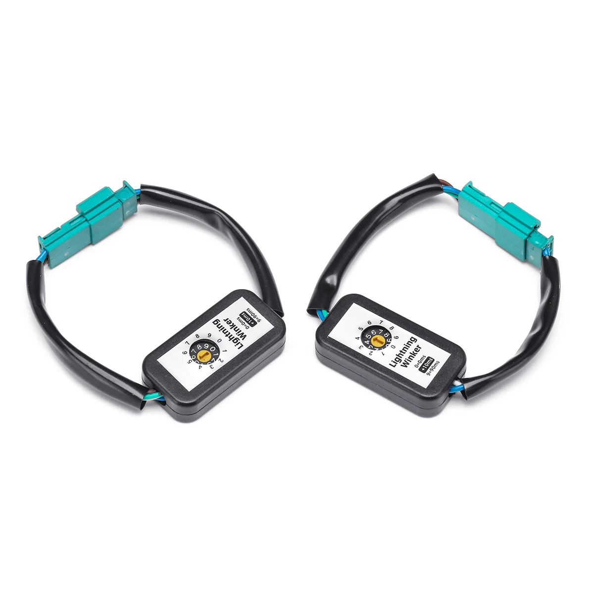 

2pcs Dynamic Left&Right Turn Signal Indicator LED Taillight Add-on Module Cable Wire Harness Adapter For BMW F18 LCI G30 G38