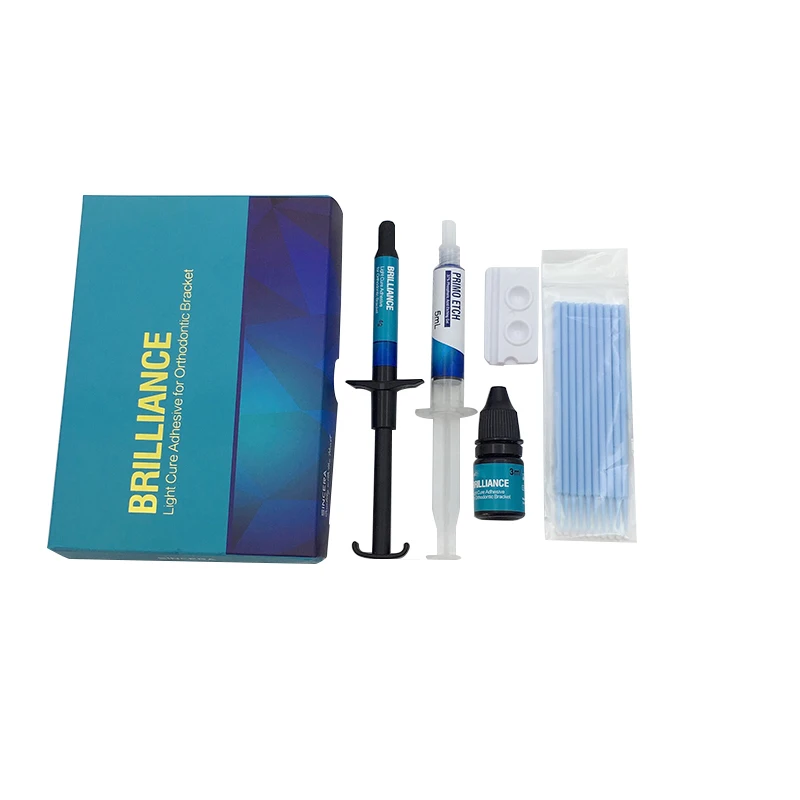 Клей для отверждения зубного света ортодонтического кронштейна 1 комплект |