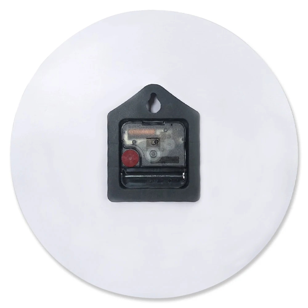 

Winter Snow Mountain Morning Scenery House Wall Clock Silent Non Ticking Round Clocks Home Office Classroom School Decorative