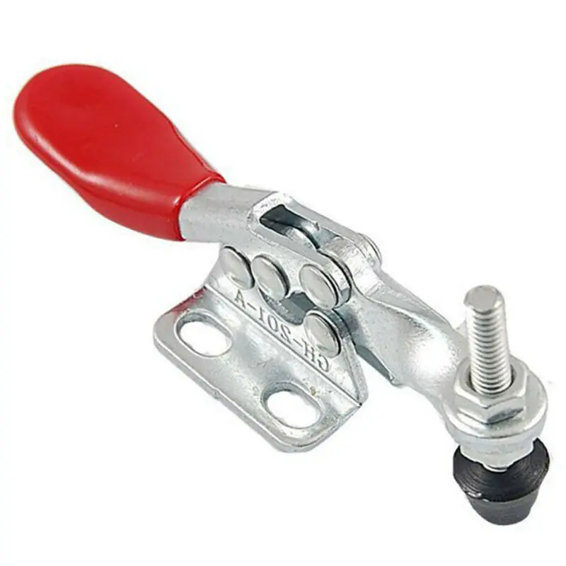 

4*Red New Toggle Clamps GH-201A 201-A Horizontal Hand Quick Hand Tool Release