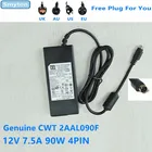Оригинальный блок питания CWT 2AAL090F CAM090121 90 Вт 12 В 7.5A для ноутбука SYNOLOGY DS416 Hikviison 7808HW 7816HE 7816HQH-SH