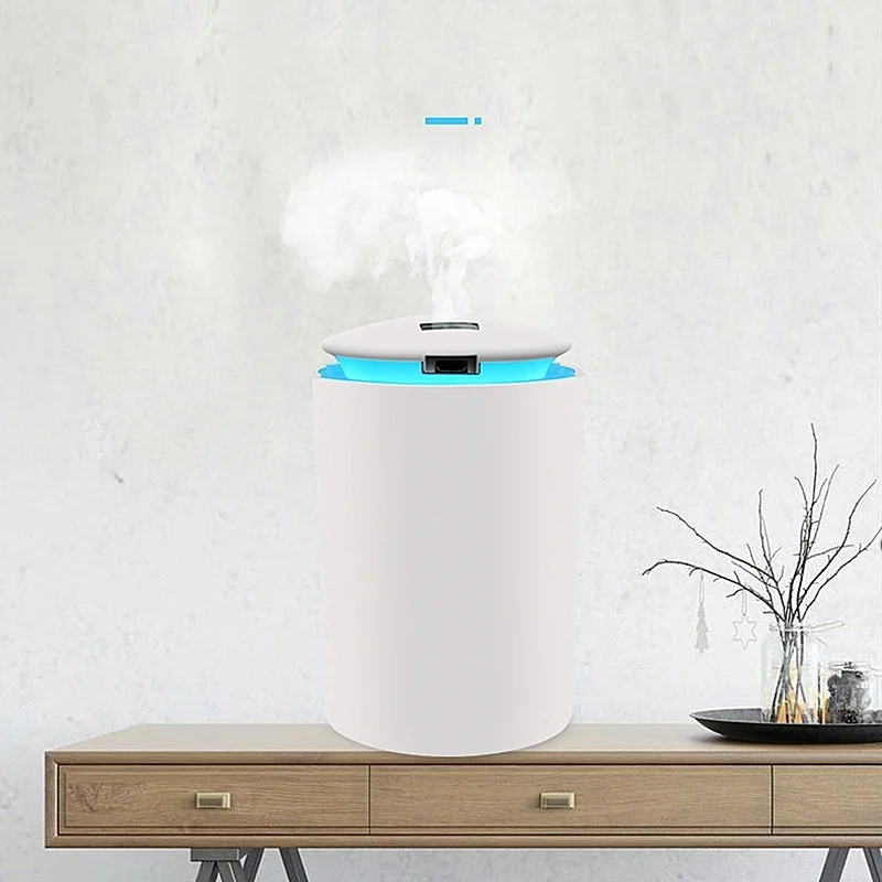 

Portable 260ml Humidifier USB Ultrasonic Aroma Diffuser Cool Mist Maker Air Humidifier Purifier with Romantic Light Led