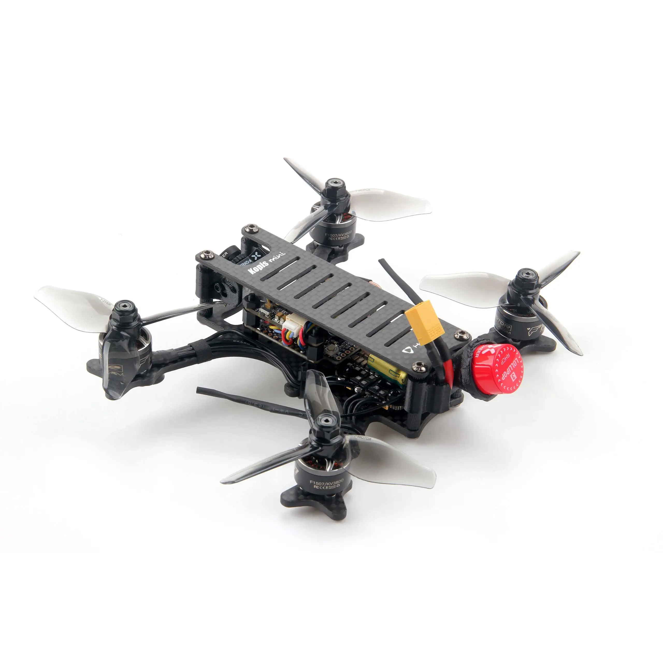 

HOLYBRO KOPIS MINI Kakute F7 HDV Tekko32 F3 4in1 45A FPV Air Unit Digital T-Motor F1507 KV3800 4S 3inch FPV Racing Drone