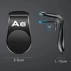 Металлический магнитный автомобильный держатель для телефона Audi A6 Q3 Rline 2022 RS3 RS аксессуары
