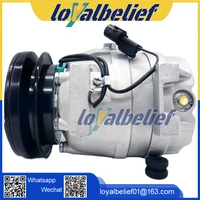 ac air conditioning compressor cooling pump 24v for hyundai machinery excavator loader lc 220 11q6 90040 a5w00258a 11q6 90041