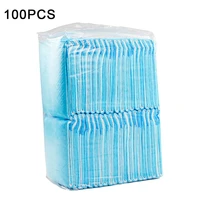 100pcsset pet dog diaper breathable non woven fabric disposable dog water absorbent diaper pet training diapers