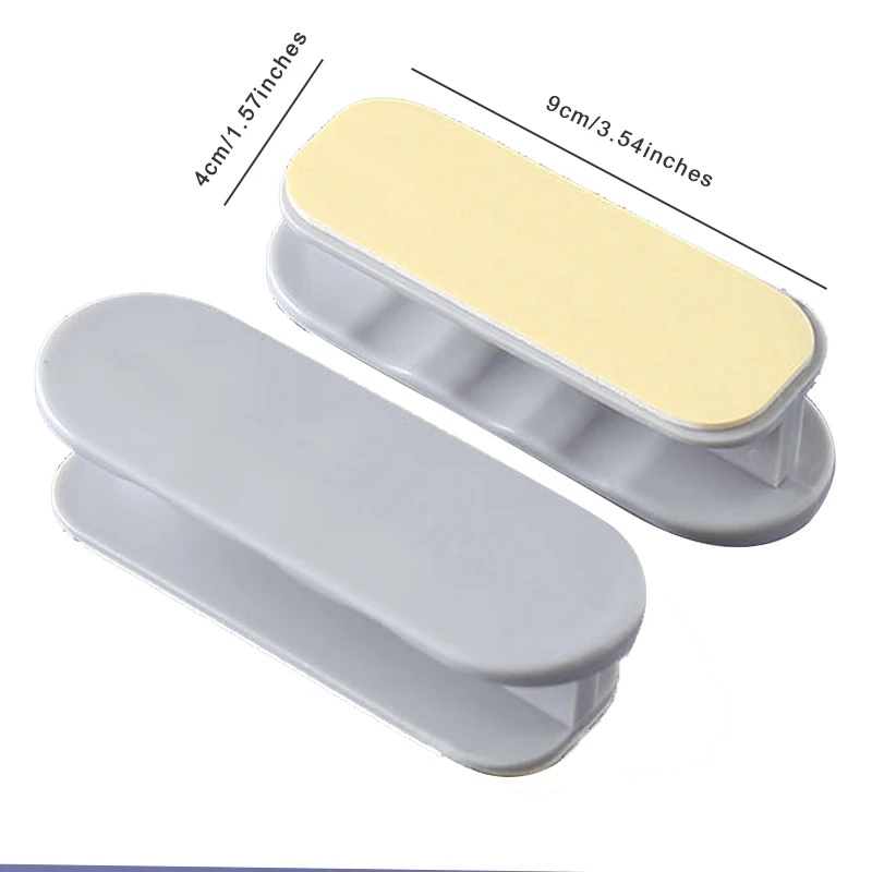 Ручки для дверей и окон из АБС-пластика инструменты ящиков шкафов самоклеящиеся