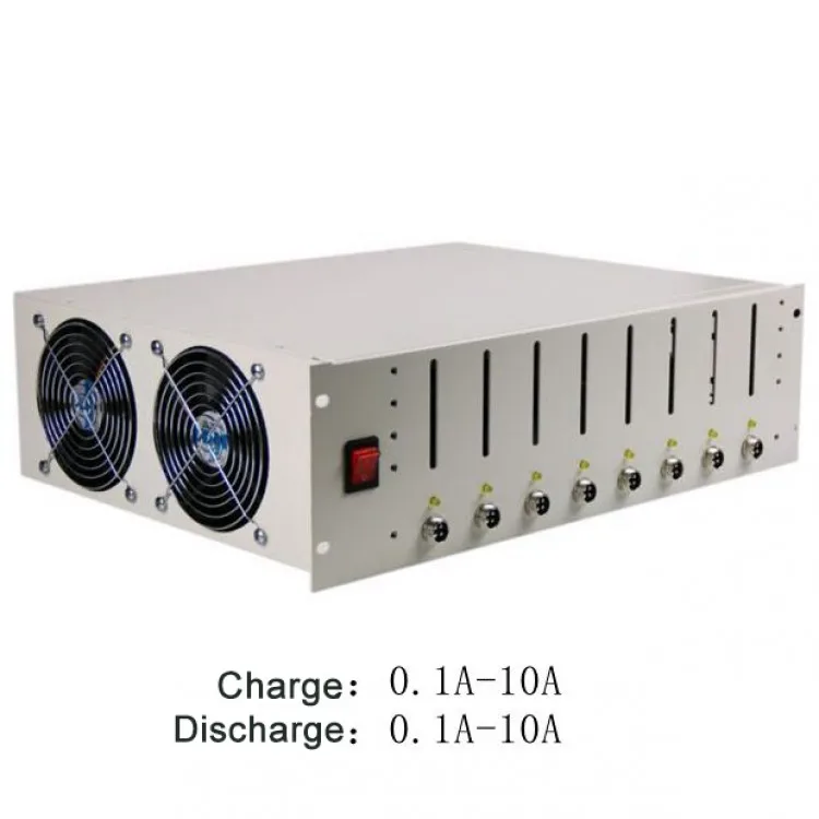 

EBC-X 8 Channels 18650 Battery Capacity Tester with Battery Holder Charge & Discharge 10A Aging Test