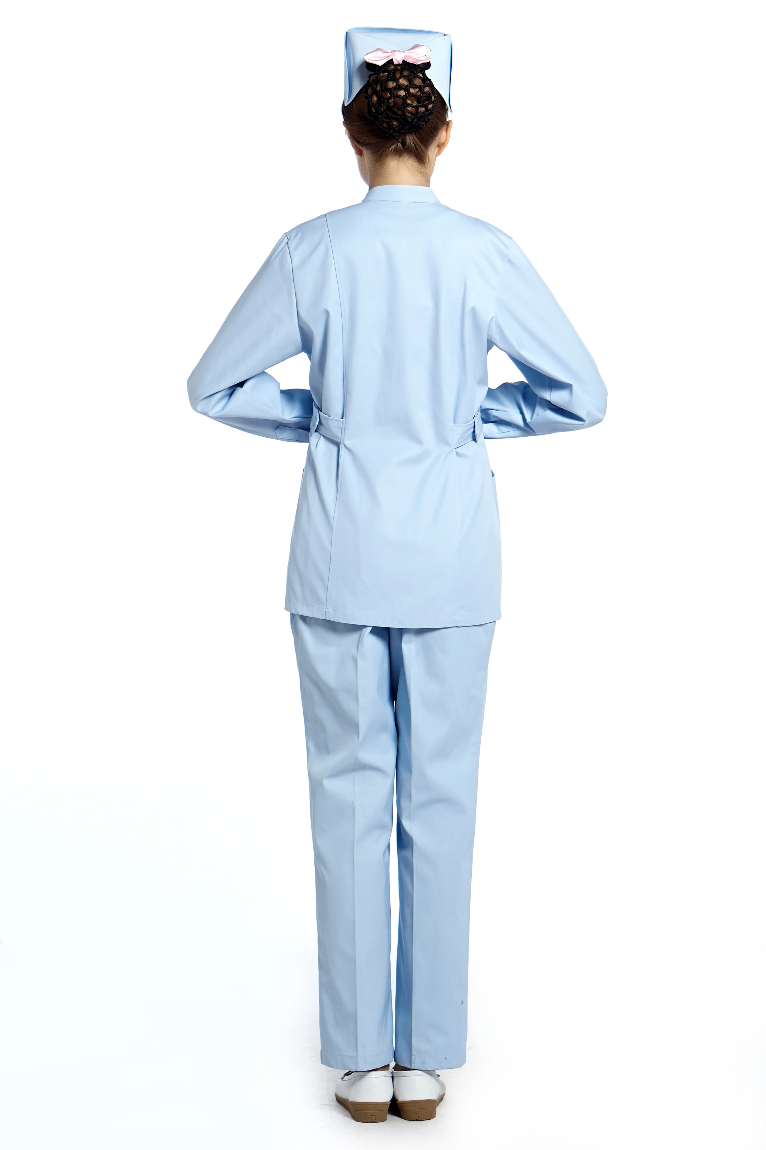 Женская медицинская Униформа с длинным рукавом аптека скрабы униформа для