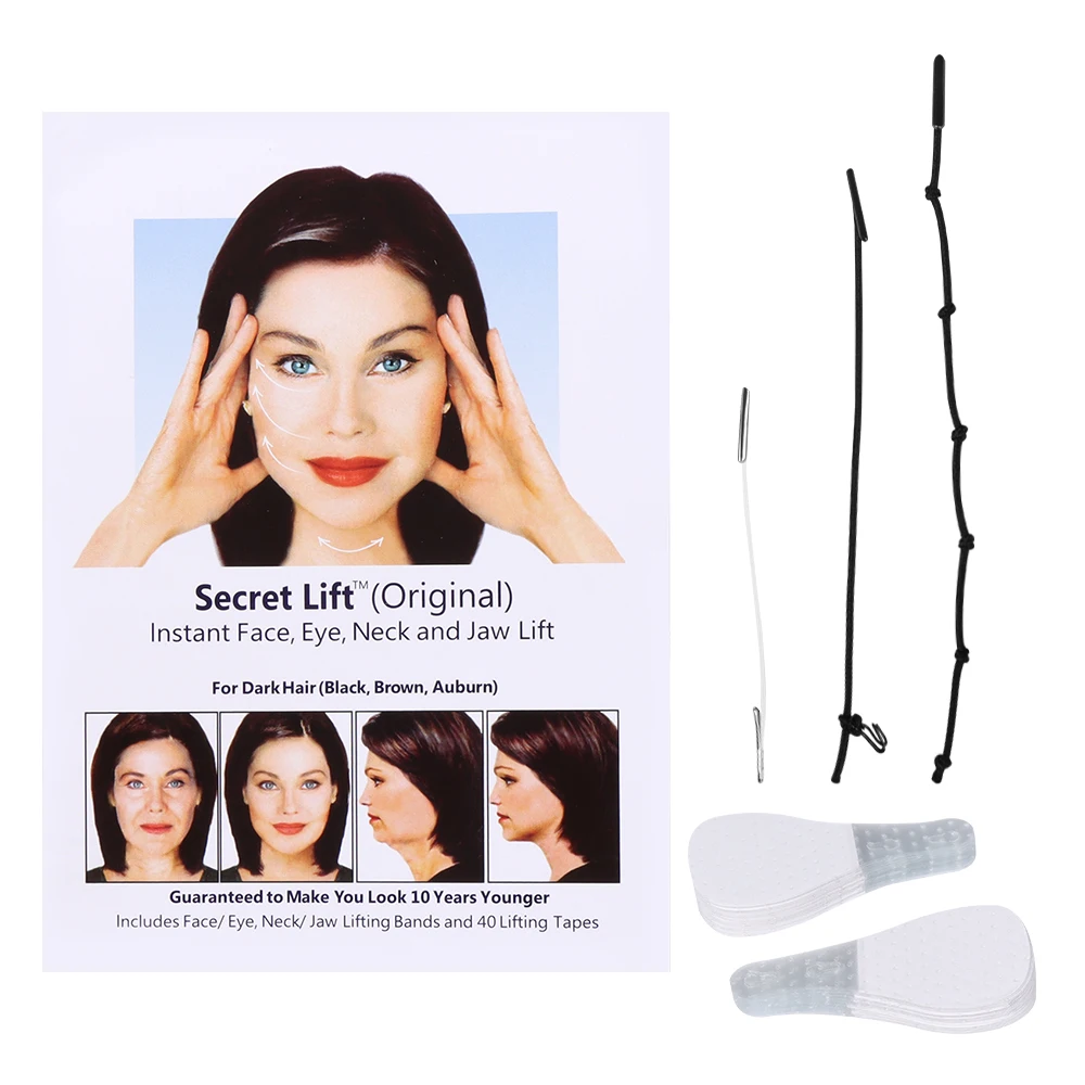 40/120/200 PCS Invisible Thin Face Sticker Lifting Facial Wrinkle Removal Sticker Sagging Face Lift Up Chin Tape AntiAging Patch