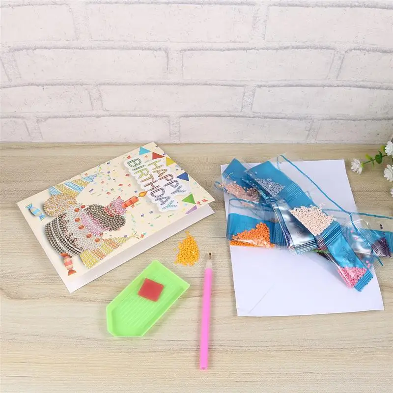 Творческий день рождения DIY Алмазная мозаика 5D вышивка крестом алмаз живопись