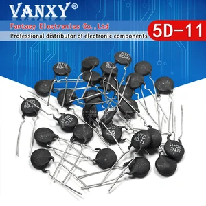 10pcs Thermistor Resistor NTC 5D-11 Thermal Resistor