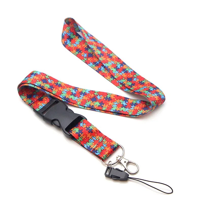 CA103 аутизм головоломка многофункциональный брелок телефон ремешок мультфильм