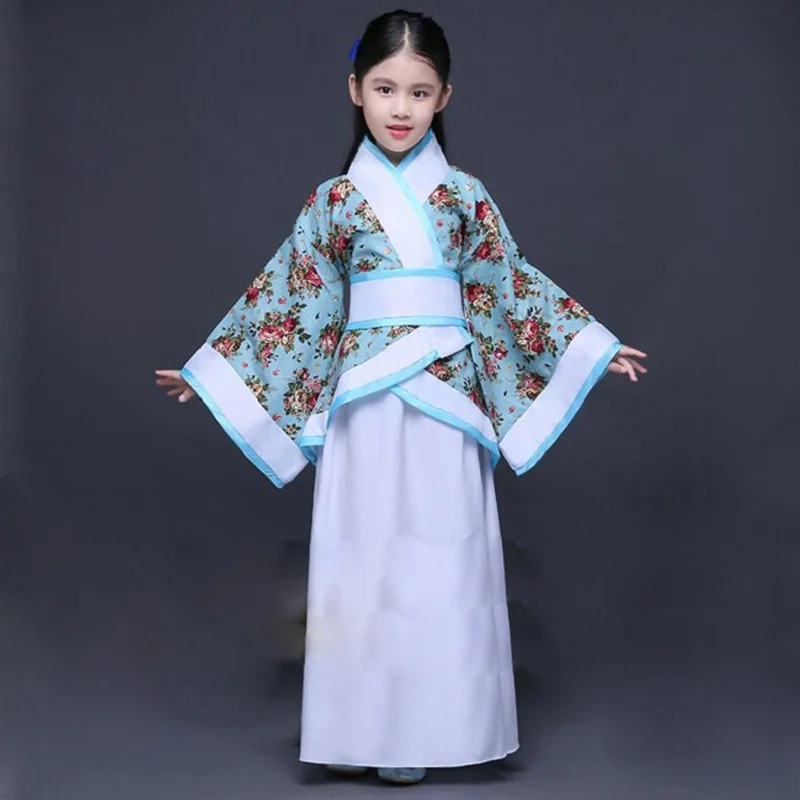 

Китайское традиционное платье Hanfu для девушек, 2 цвета