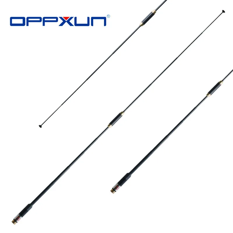 

Oppxun черный AL-800 144/430 МГц SMA-F/SMA-M/BNC с высоким коэффициентом усиления Наивысшее качество телескопическая антенна для HYT Uv-5r