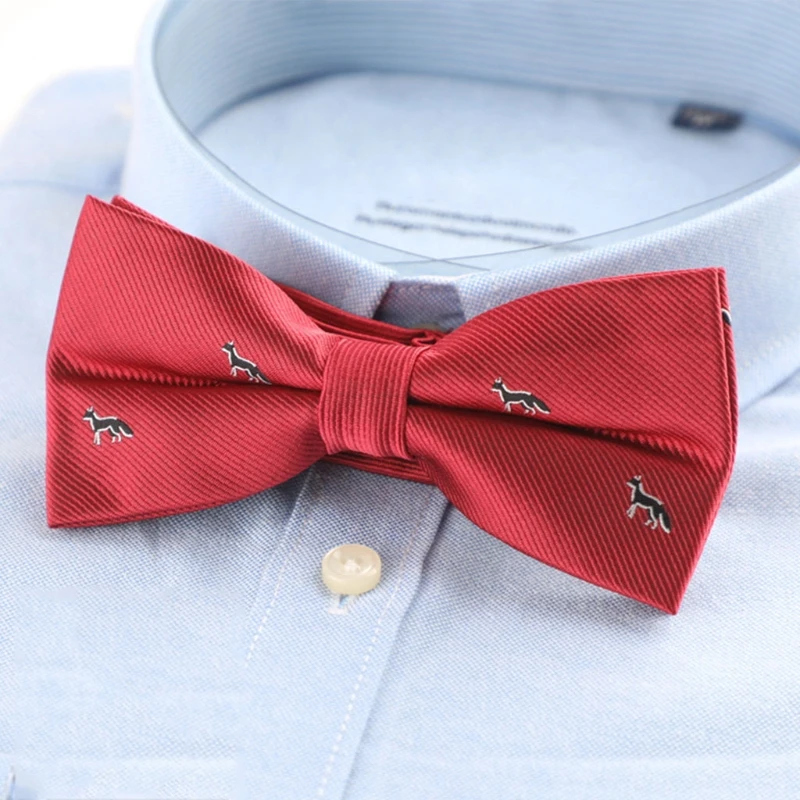 Pajarita para hombre, corbatas formales de negocios tejidas a mano, accesorios de vestir cl&aacute;sicos c&oacute;modos con textura de moda-5