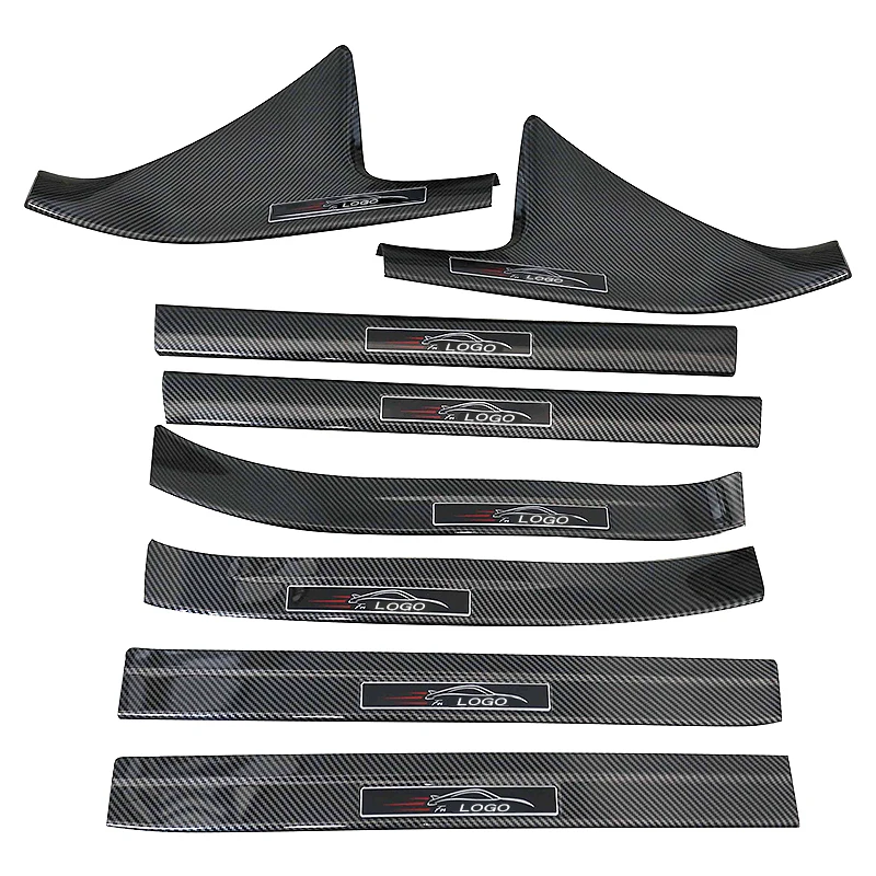 Автомобильные аксессуары Стайлинг защитная Накладка на порог для Honda Civic 10th 2016 2017