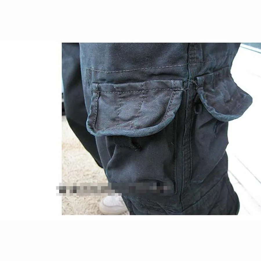 

Cargo Pants Mens Joggers Brands Hip Hop Harem Black Jeans Many Pockets Couples Trousers Autumn Winter Women