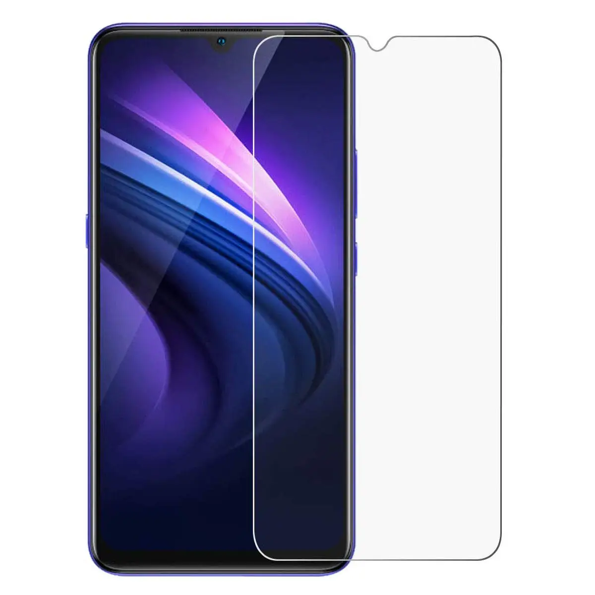 9H 2.5D Закаленное стекло для Vivo X21 X23 Y71 Y71i Y81 Y85 Y95 V7 Plus Защитная пленка для экрана