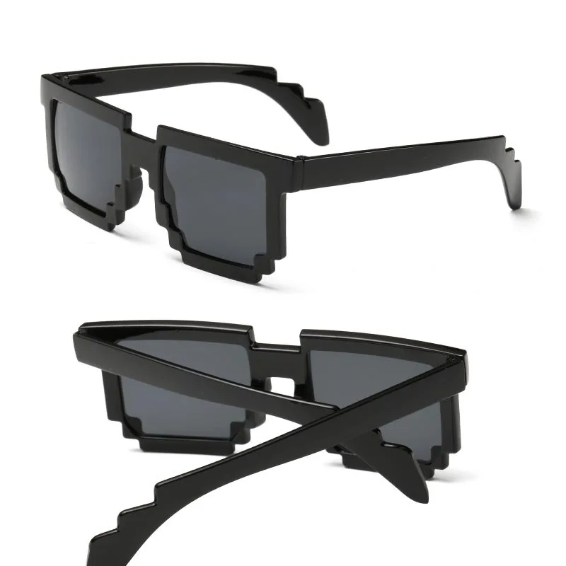 5 цветов! Модные солнцезащитные очки детские игры в экшн квадратные с чехлом из