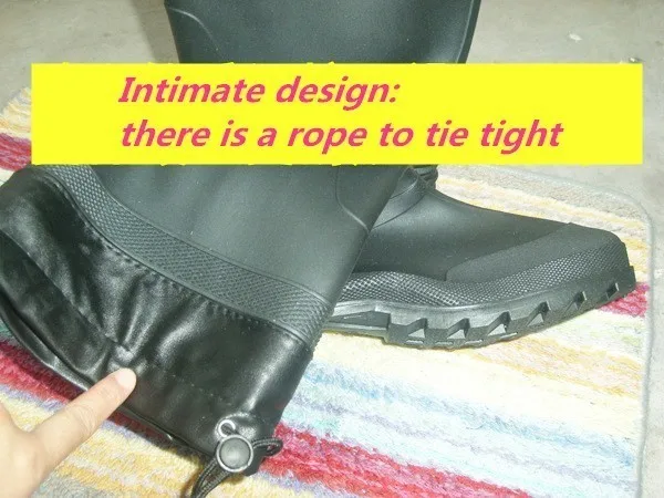 Водонепроницаемые высокие сапоги для рыбалки Нескользящая обувь из мягкой