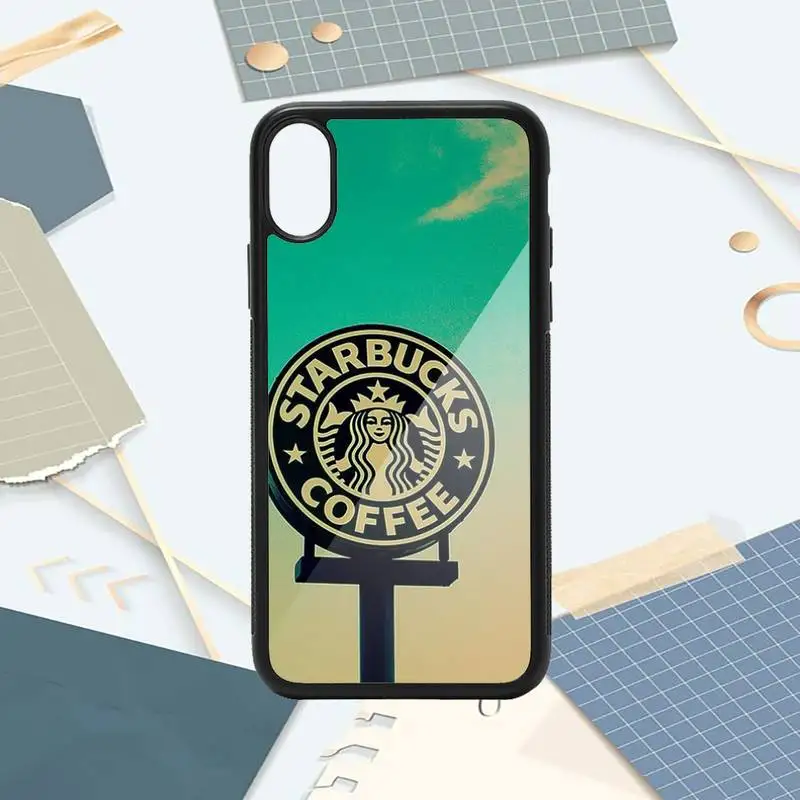 

Cartoon Cute Chocolate Coffee Phone Case PC for iPhone 11 12 pro XS MAX 8 7 6 6S Plus X 5S SE 2020 XR