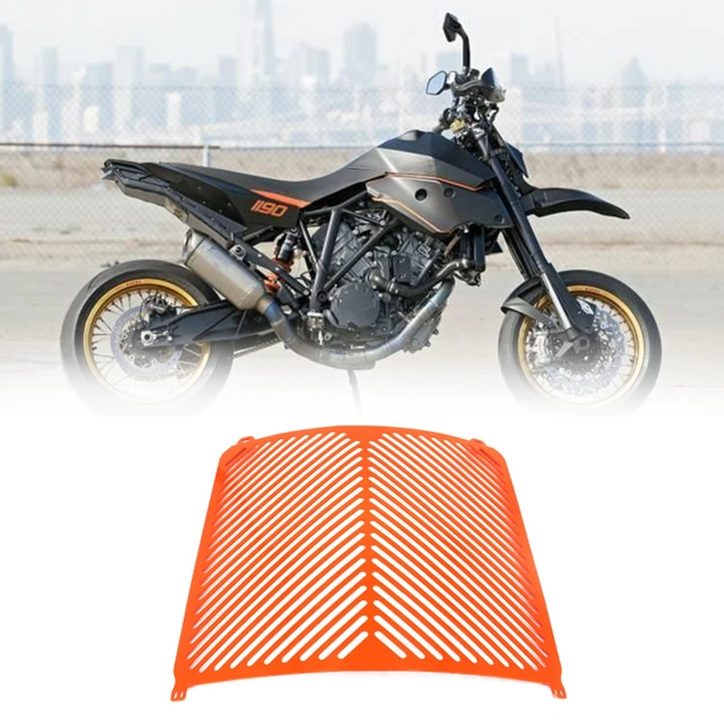 

Motorcycle Radiator Guard Grille Cover Protector Motor for KTM 1190 RC8 08-16/ RC8R 11-16