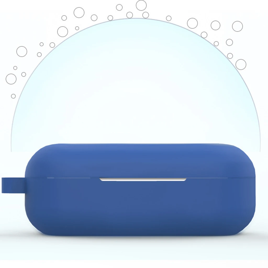 Силиконовый защитный чехол с карабином для Huawei FreeBuds Lite|Аксессуары наушников| |