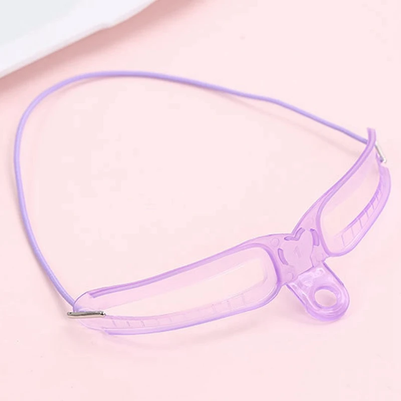 Макияж трафарет для бровей многоразового использования линейка Косметика форма