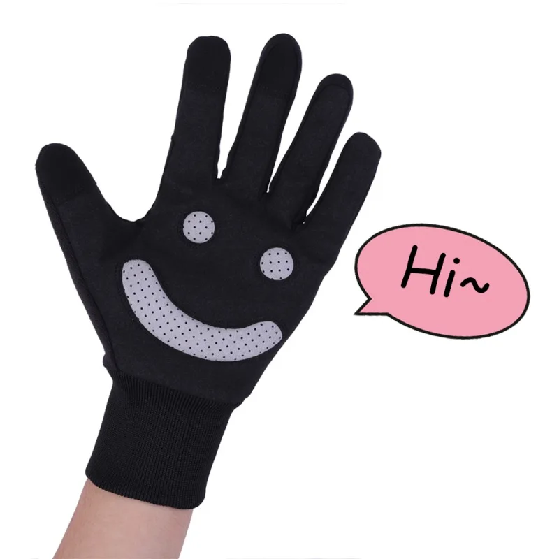 Универсальные велосипедные перчатки с улыбкой водонепроницаемые закрытыми