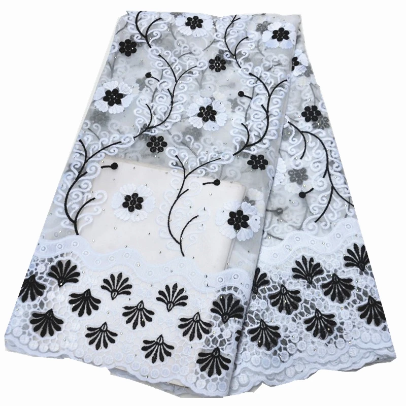 Горячая продажа африканская кружевная ткань 2020 вышитые кружева нигерийские