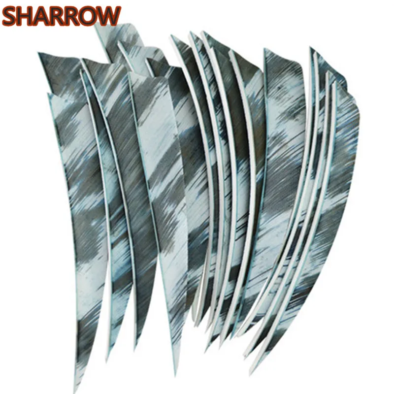 Стрелы для стрельбы из лука с перьями 5 дюймов 50 шт.|Дартс| |