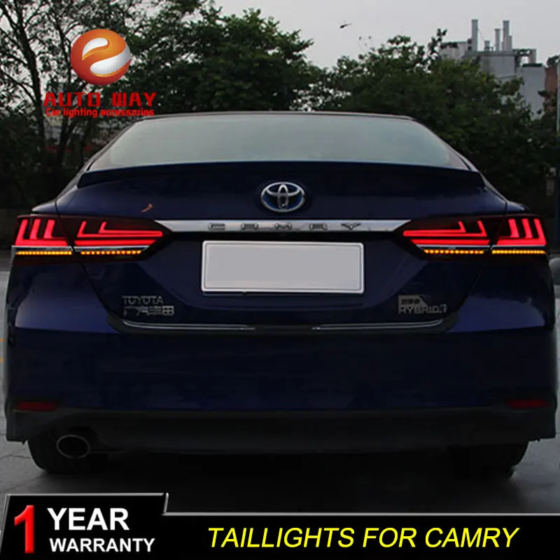 Автомобильный Стайлинг чехол для Toyota camry 2017 2018 задние фонари светодиодные задний