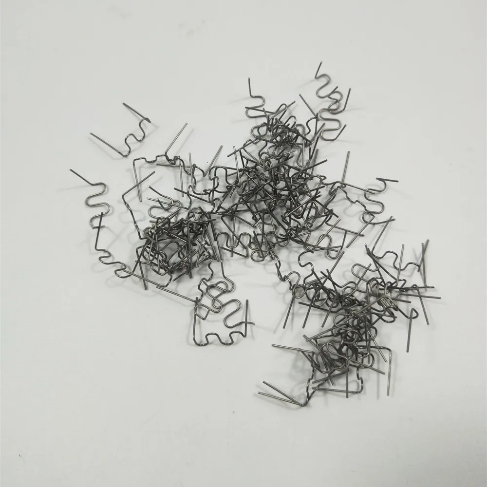 

100pcs 0.8mm Thermal Thermo Staples Repair Kit for Hot Stapler Bumper Auto