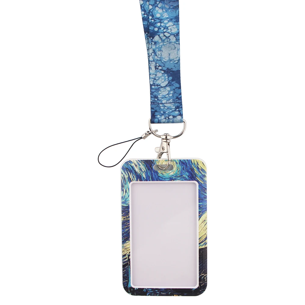 Ремешок LT50 Van Gogh с подсолнухом для ключей шейный ремешок держатель удостоверения