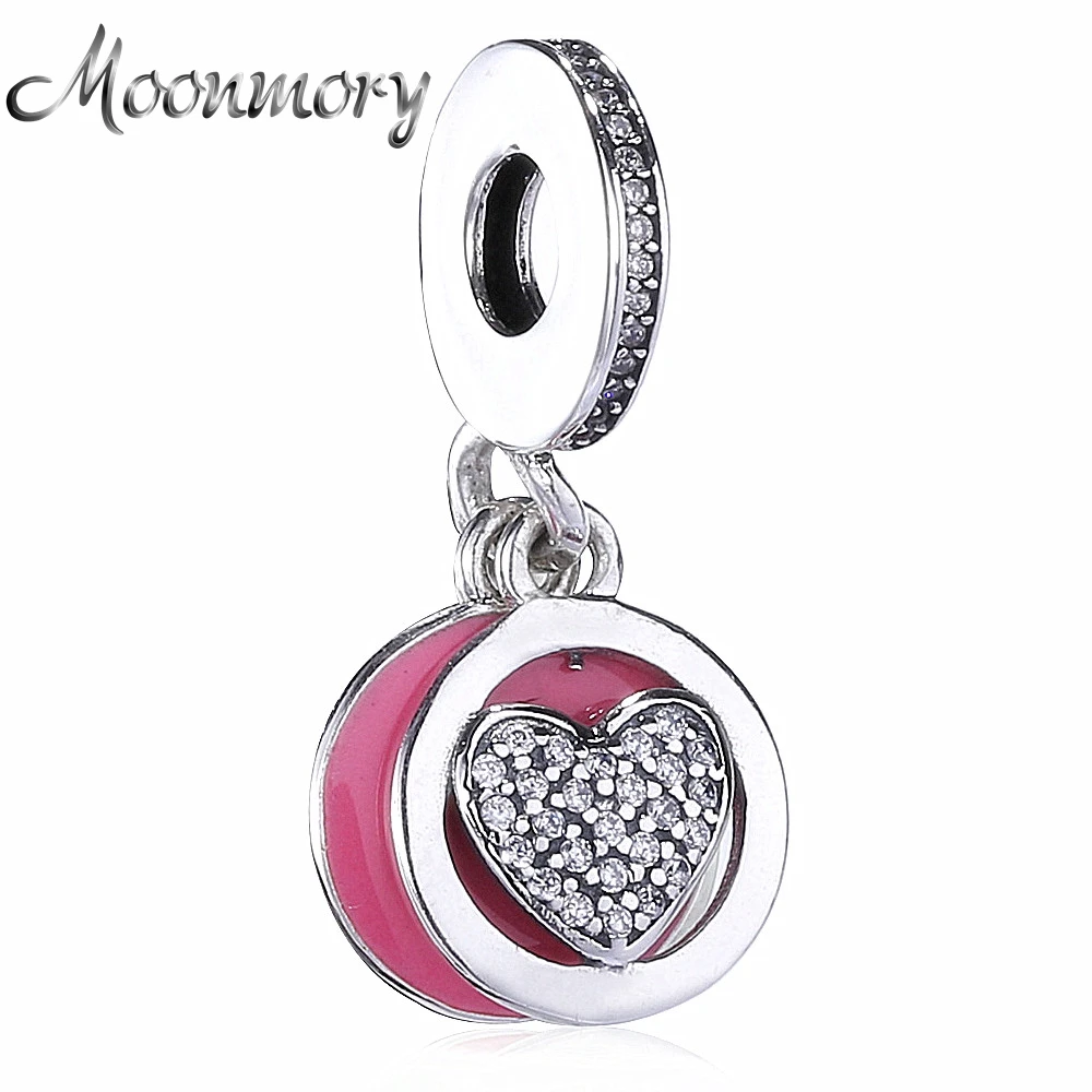 Moonmory 2020 год осенний стиль чистое серебро 925 пробы любовь в форме сердца