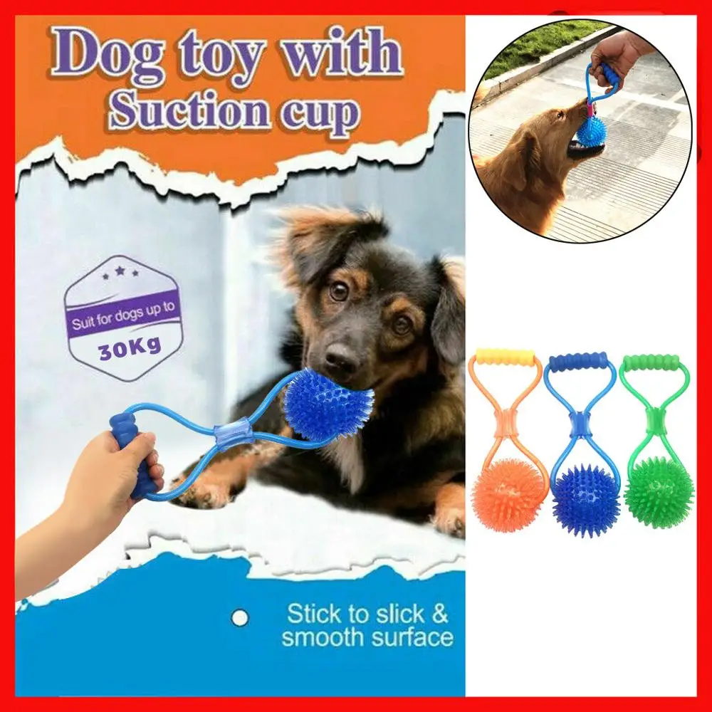 

Multifunction Pet Molar Toy Interactive Cleaning Teeth Safe Elasticity for Dog Puppy #3S30