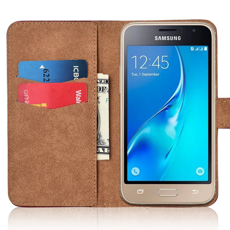 Милый чехол для Samsung Galaxy J1 2016 J120 J 120 бумажник J12016 чехол|Чехлы-портмоне| |