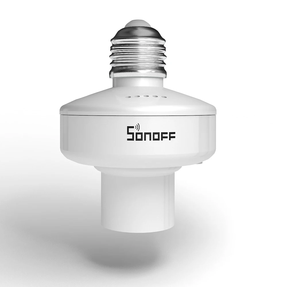 10 шт./лот SONOFF Slampher R2 ITEAD WiFi умный светильник держатель лампы 433 МГц RF E27 беспроводной держатель лампы для Amazon Alexa для Google