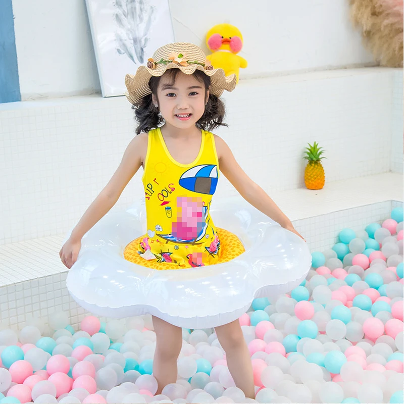 29 Inch Summer Swimming Inflatable Pool Float Baby Flow Swim Ring Water Sports Air Mattresse Child Circle Fun Toy | Спорт и