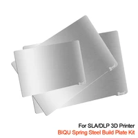 biqu spring steel sheet flexible build plate 202x128mm for resin printing magnetic base flex heatbed anycubic photon 3d printer