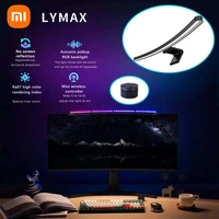 Youpin LYMAX Desk Lamp Curved Screen Display Hanging Light RGB Color Computer Monitor Light Bar Eye Protection Remote Control