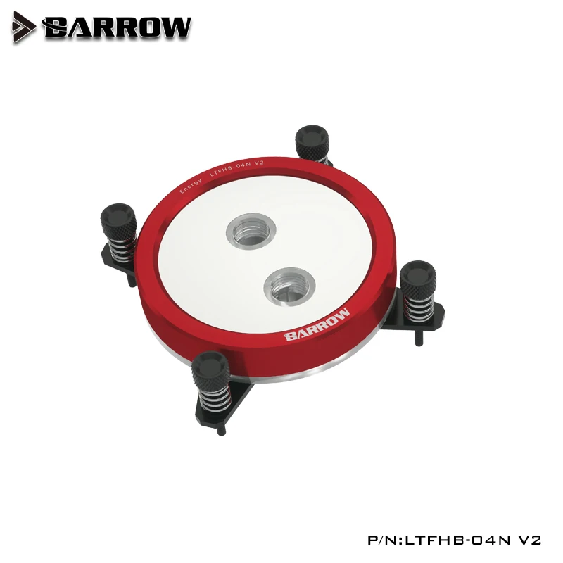 Водяной блок Barrow CPU для INTEL LGA 1150 1151 1155 1156 акриловый + медный радиатор RGB 5 В GND до 3PIN