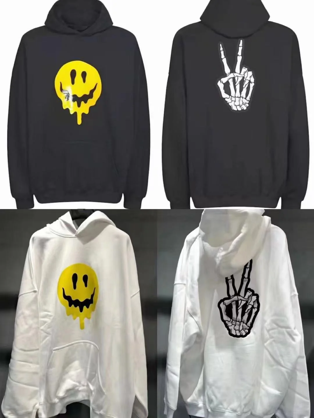 

Толстовка мужская оверсайз в стиле хип-хоп, 2022