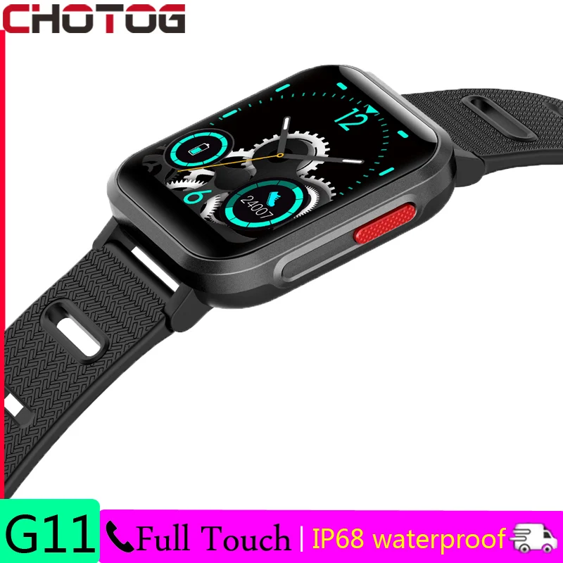 

CHOTOG Smart Watch Men Super Slim Blood Pressure/Heart Rate Fitness Tracker Smartwatch Women IP68 Waterproof Full Touch Watches