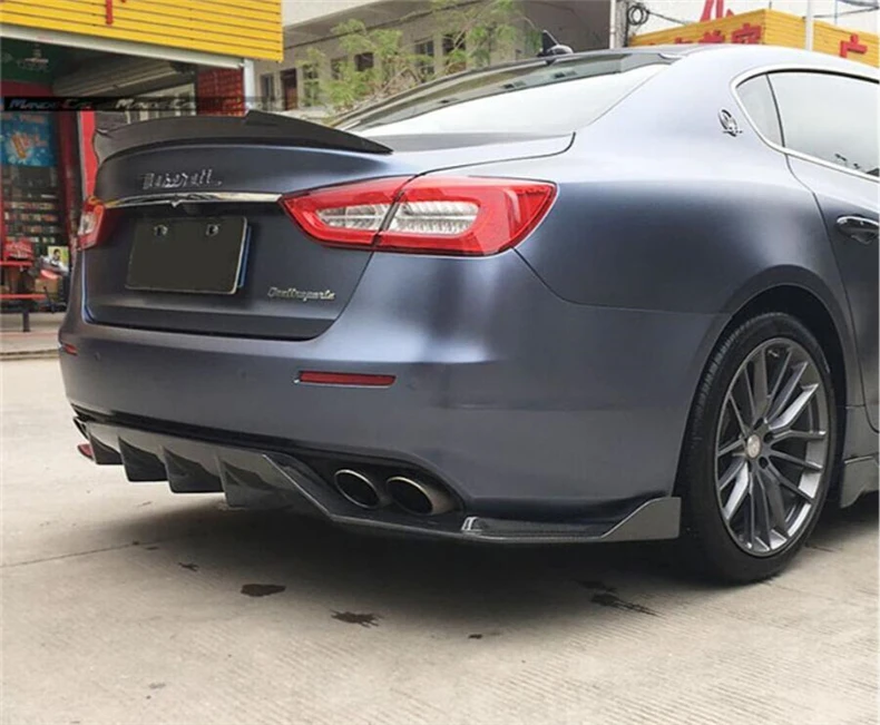 Передняя Задняя сторона юбка выступ Спойлеры для Maserati Quattroporte 2018 2019 2020 бампер