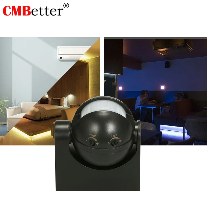 Настенный светильник с PIR-датчиком движения 220 В 110 переменного тока |