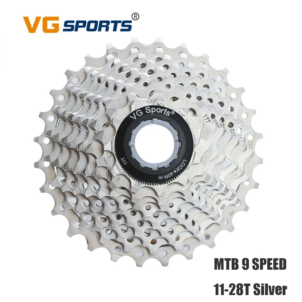 Велосипедная кассета Freewheel 9 скоростей 28 Т MTB Звездочка для Shimano Sram cog cdg 9s 9v Дорожный Велосипед маховик 9 велоцидад 28T VG спортивные