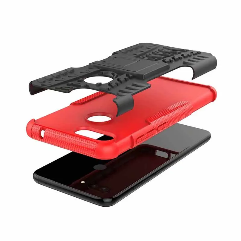 Противоударный силиконовый Жесткий бронированный чехол для Xiaomi Mi 9se 8lite 6X A2 redmi GO