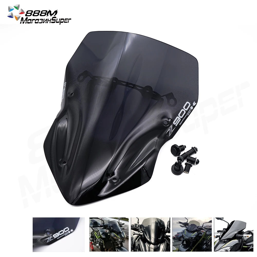 Новые аксессуары для мотоциклов ветровое стекло Kawasaki Ninja Z900 Z 900 ZR900 ZR 2017 2018 2019| |